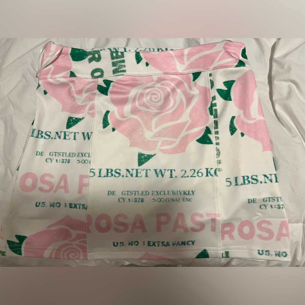 Pink floral mini